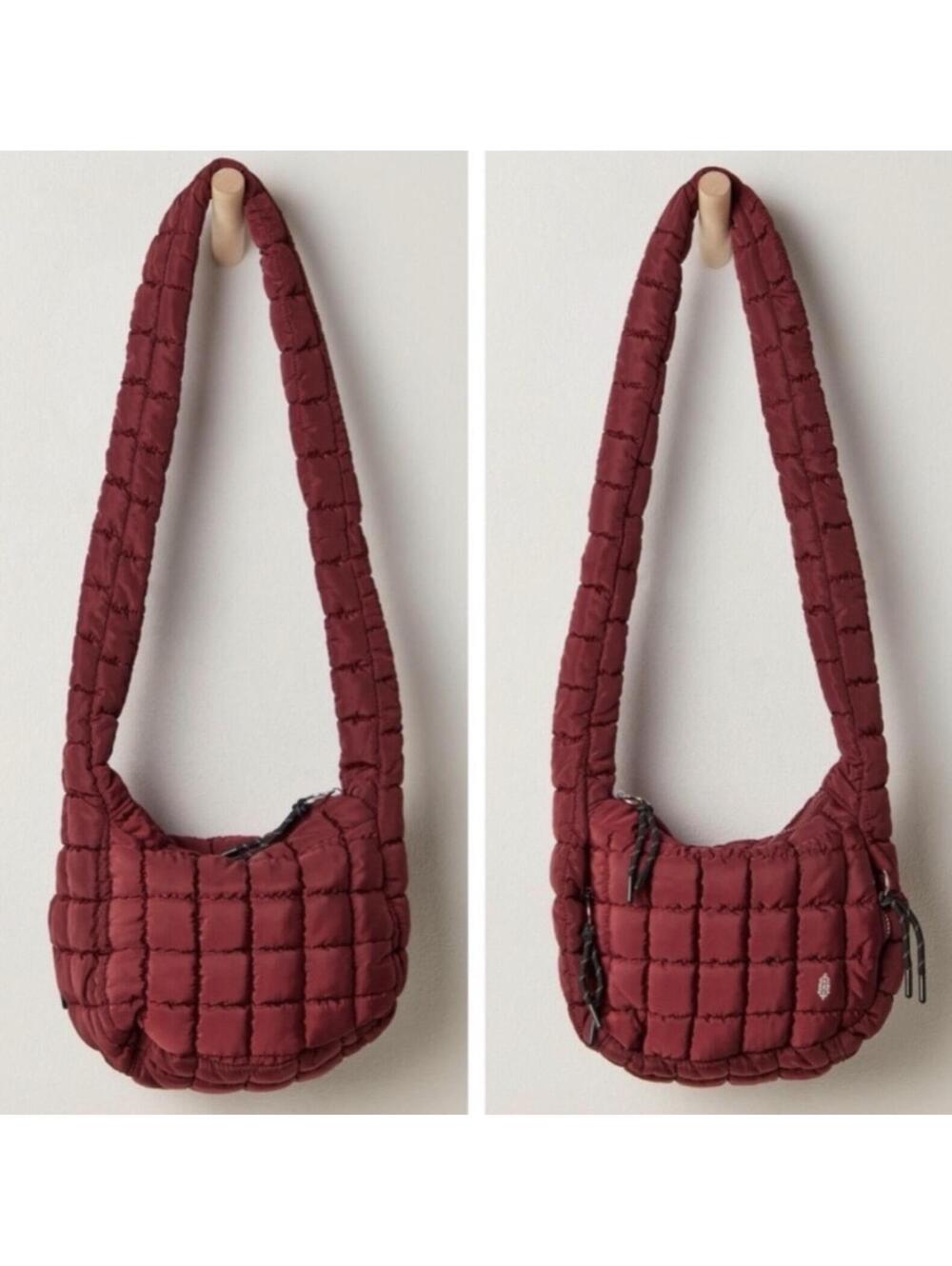Free People Quilted Carry All Baby Sling Bag